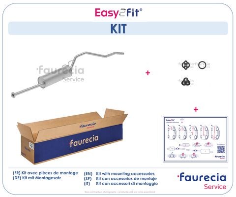 Faurecia Rear silencer Article number: FS70220 cheaply
