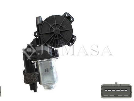 JUMASA ZR RNO102 R C Electric Motor, window regulator MEGANE 1.5 dCi (BM1F, CM1F) 86 PS Diesel 2012