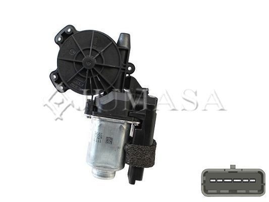 JUMASA ZR RNO104 L C Electric Motor, window regulator MEGANE 1.5 dCi (BM1F, CM1F) 86 PS Diesel 2012