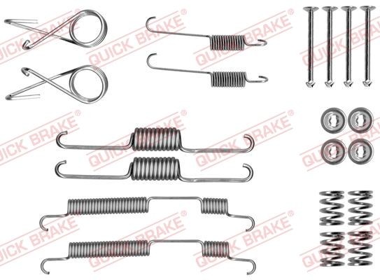 QUICK BRAKE 105-0022 Toebehoren, remschoen SONATA 2.0 i 16V 139 PK Benzine 1998