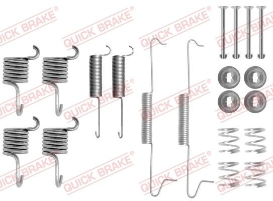 QUICK BRAKE 105-0649 Sada príslużenstva brzdovej čeľuste LT 2.4 TD 102 HP nafta 1996