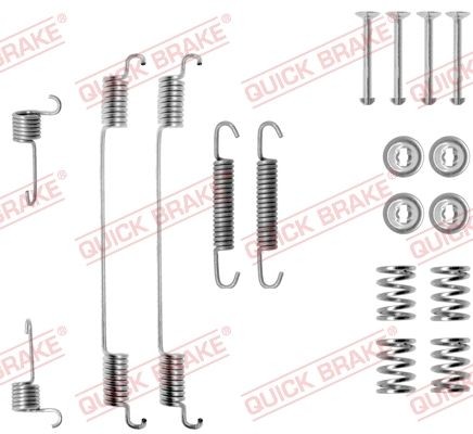 QUICK BRAKE 105-0682 Accessory Kit, brake shoes TEMPRA 1.9 TD 90 PS Diesel 1998