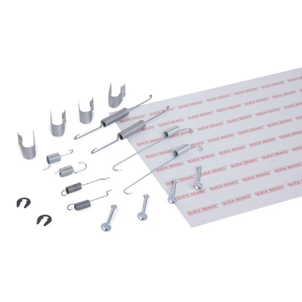 QUICK BRAKE 105-0815 Accessory Kit, brake shoes SWIFT 1.3 4x4 (RS 413, ZD11S) 92 PS Petrol