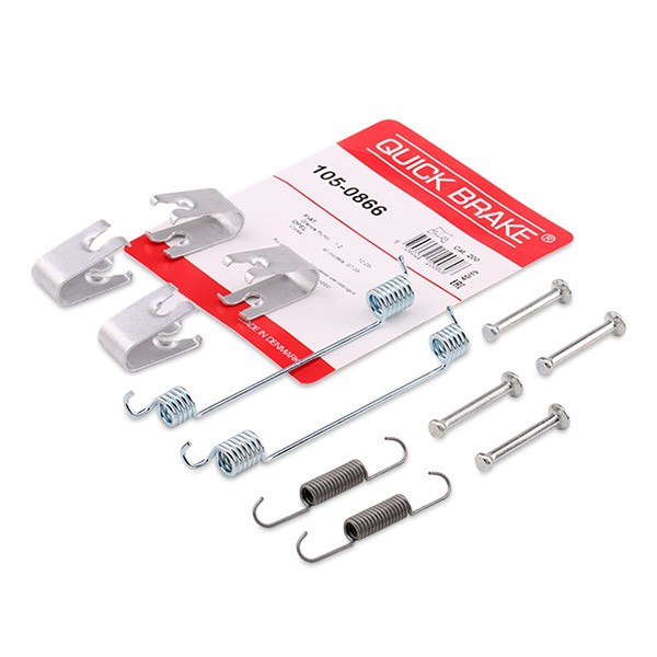 QUICK BRAKE 105-0866 Accessory Kit, brake shoes YPSILON 1.3 D Multijet (312.YXE1A, 312.YXU1A) 95 PS Diesel