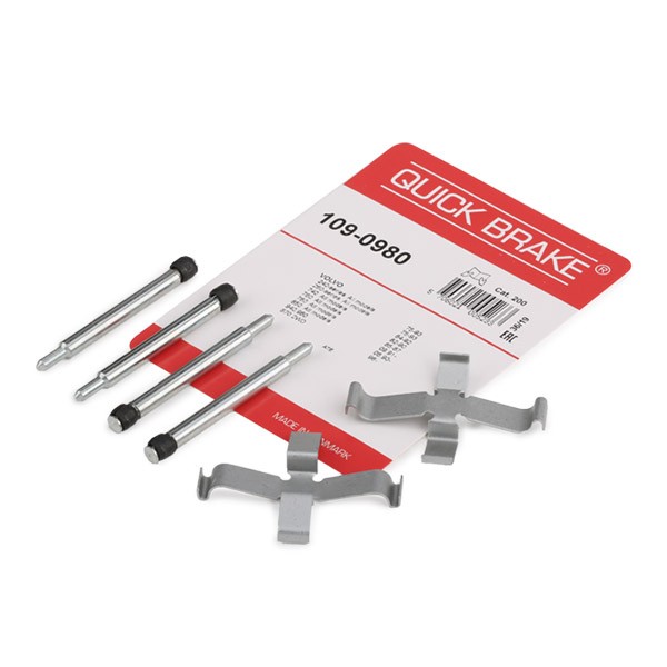 QUICK BRAKE Accessory Kit, disc brake pads Article number: 109-0980 cheaply