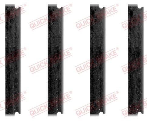 QUICK BRAKE 109-1028 Lisakomplekt, ketaspiduriklotsid 626 2.0 D (GC10F1) 63 HP Diisel 1987