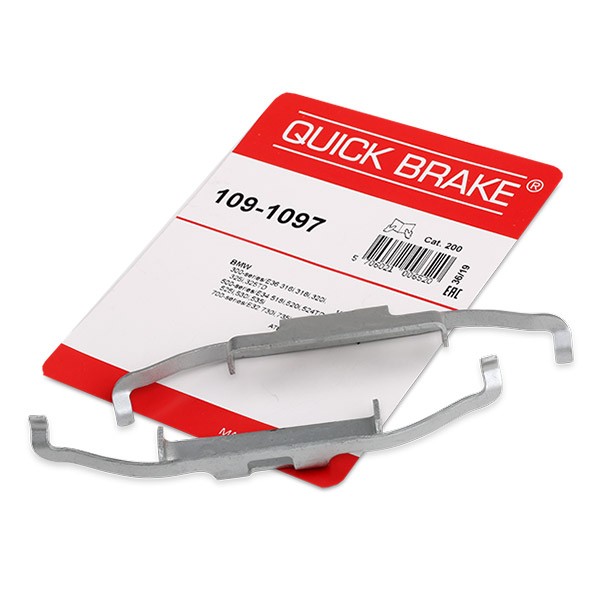 QUICK BRAKE Accessory Kit, disc brake pads Article number: 109-1097 cheaply