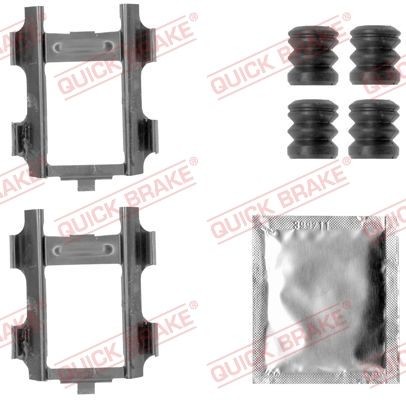 QUICK BRAKE 109-1793 Σετ βοηθ. εξαρτημάτων, τακάκια φρένων SPRINTER 310 D 2.9 4x4 (903.421, 903.422, 903.423) 102 PS Πετρέλαιο 2006