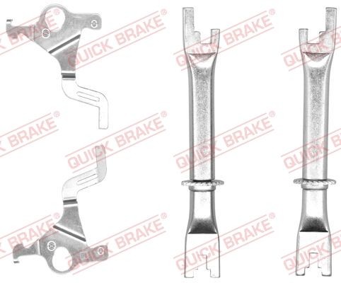 QUICK BRAKE 111 53 005 Tagasitõmbaja, trummelpidur BT-50 2.5 MRZ-CD (UNY0W3) 143 HP Diisel 2015