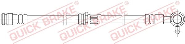 QUICK BRAKE Flexible de frein numéro de l'article: 58.847 à bon prix