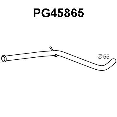 VEGAZ Exhaust Pipe Article number: PGR-307 cheaply