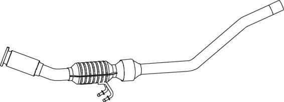 VEGAZ Catalytic converter Article number: VK-847 cheaply
