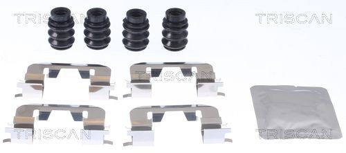 TRISCAN 8105 181014 Lisakomplekt, ketaspiduriklotsid CRETA 1.5 MPi (SU2I) 116 HP Bensiin