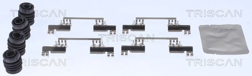 TRISCAN 8105 501590 Lisakomplekt, ketaspiduriklotsid CX-3 2.0 SKYACTIV-G Flex 156 HP Bensiin/etanool