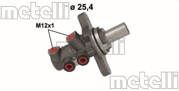 METELLI Bremsehovedcylinder Varenummer: 05-1133 billige