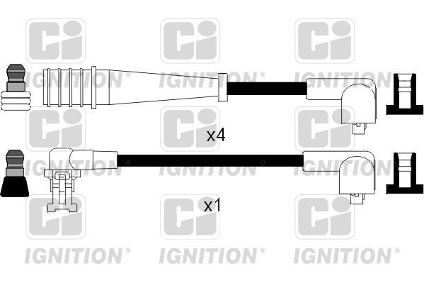 QUINTON HAZELL Ignition Cable Kit Article number: XC145 cheaply