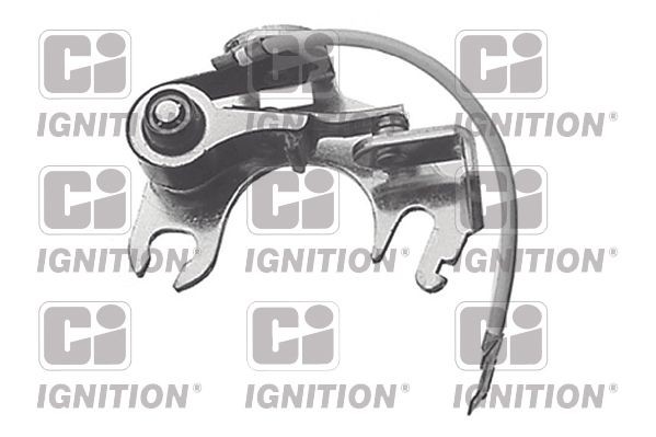 QUINTON HAZELL XCS168 Kit contatti, Distributore di accensione STARLET 1.0 54 CV Benzina 1996