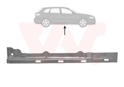 VAN WEZEL Rocker panel Article number: 5894108 cheaply
