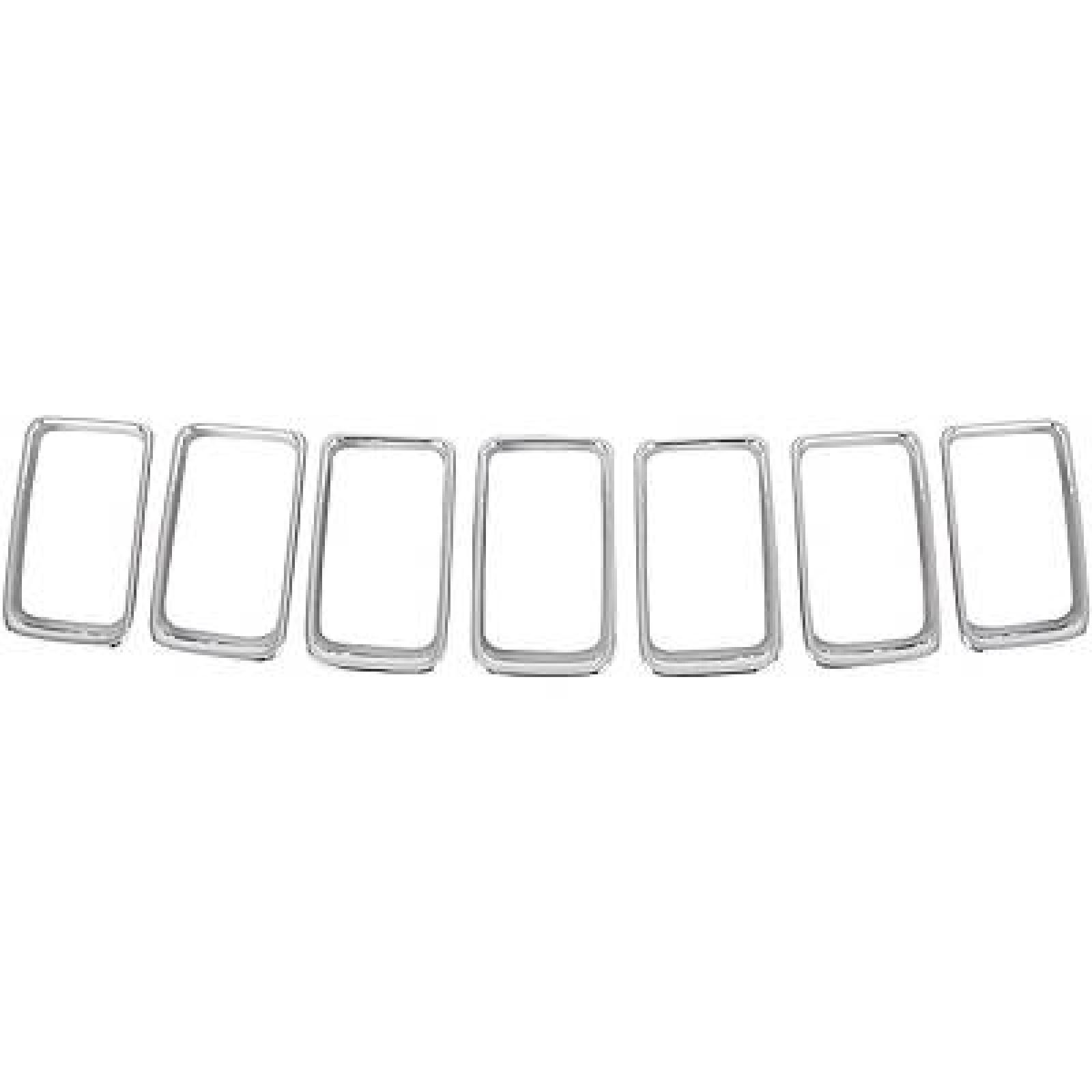 DIEDERICHS 2613141 Trim / Protective Strip Set, radiator grille GRAND CHEROKEE 5.7 V8 4x4 360 PS Petrol