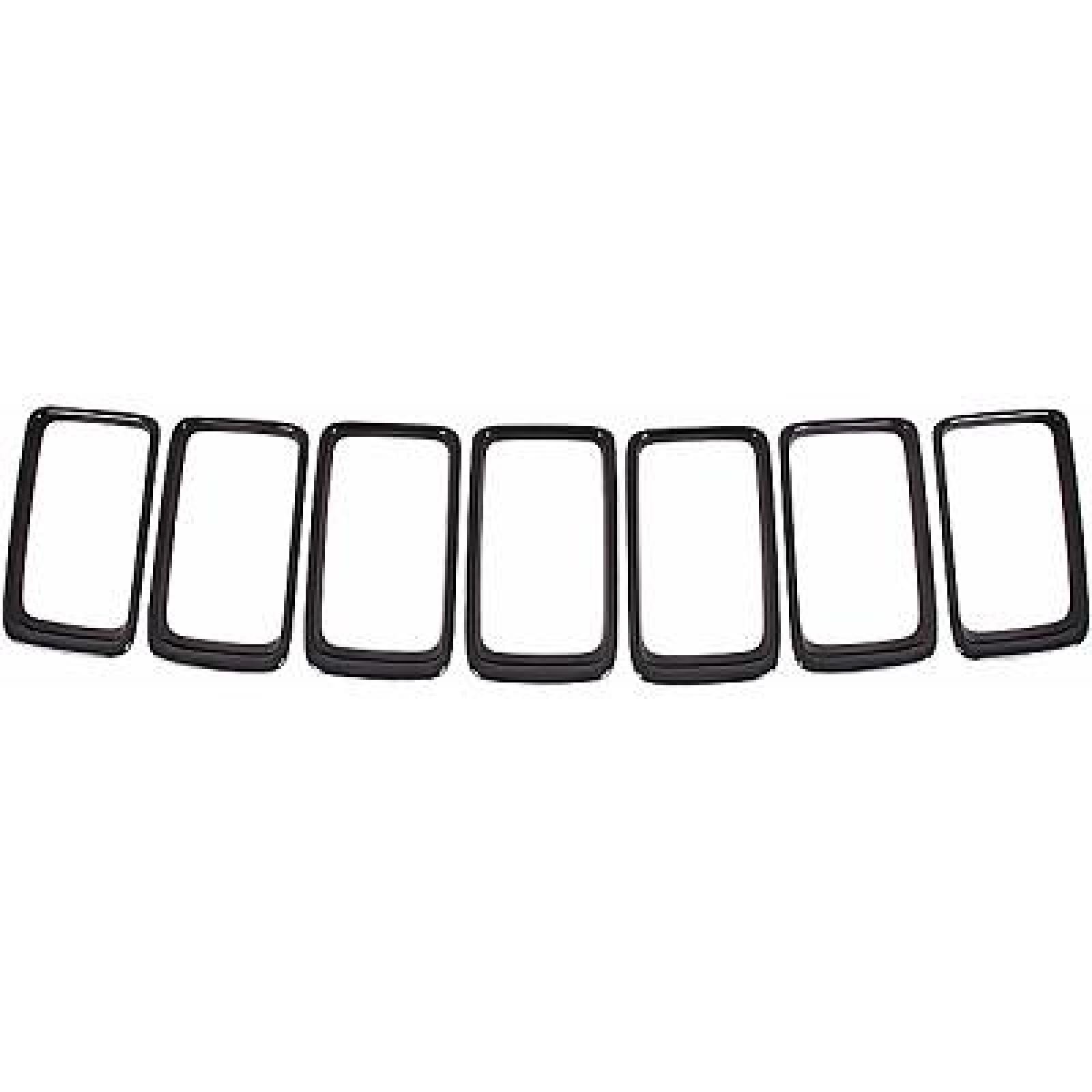 DIEDERICHS 2613142 Trim / Protective Strip Set, radiator grille GRAND CHEROKEE 5.7 V8 4x4 360 PS Petrol