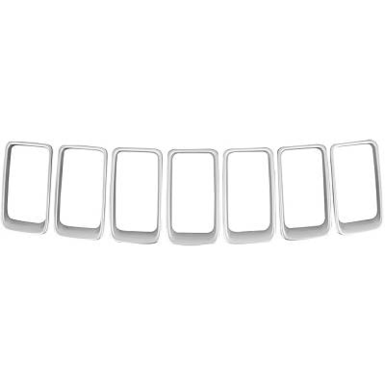 DIEDERICHS 2613143 Trim / Protective Strip Set, radiator grille GRAND CHEROKEE 5.7 V8 4x4 360 PS Petrol