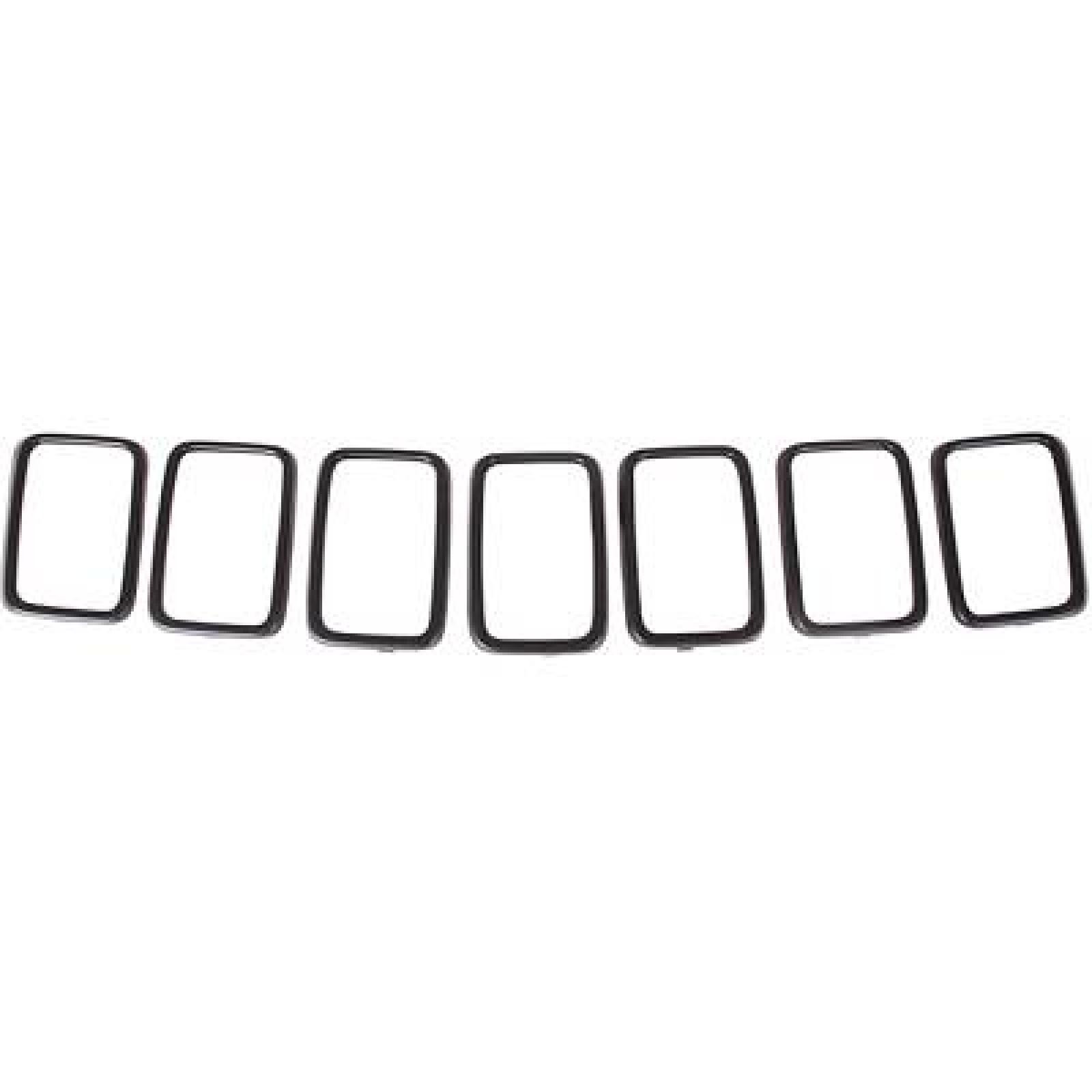DIEDERICHS 2613243 Trim / Protective Strip Set, radiator grille GRAND CHEROKEE 5.7 V8 4x4 360 PS Petrol