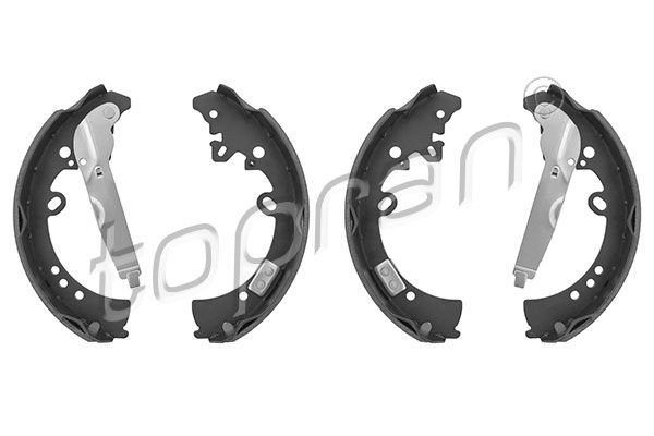 TOPRAN Brake Shoe Set Article number: 633 909 cheaply