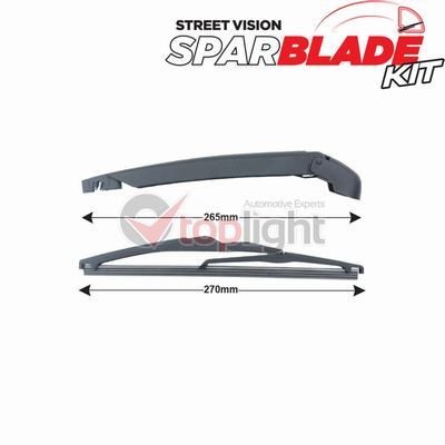AE TOPLIGHT TRA-L2Y5 Wiper Arm Set, window cleaning YPSILON 1.3 D Multijet (312.YXE1A, 312.YXU1A) 95 PS Diesel