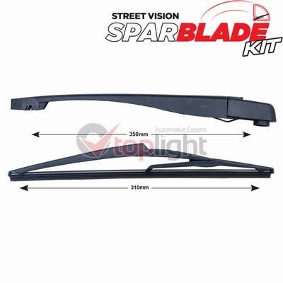 AE TOPLIGHT TRA-O1C3 Wiper Arm Set, window cleaning CORSA 1.7 CDTI (L08) 131 PS Diesel 2014
