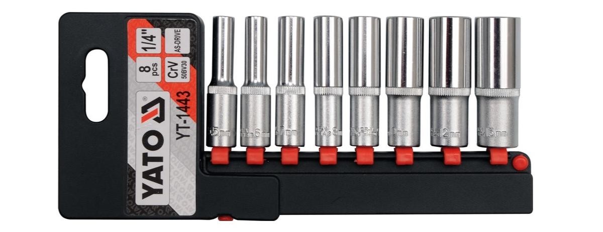 YATO Socket set Article number: YT-1443 cheaply