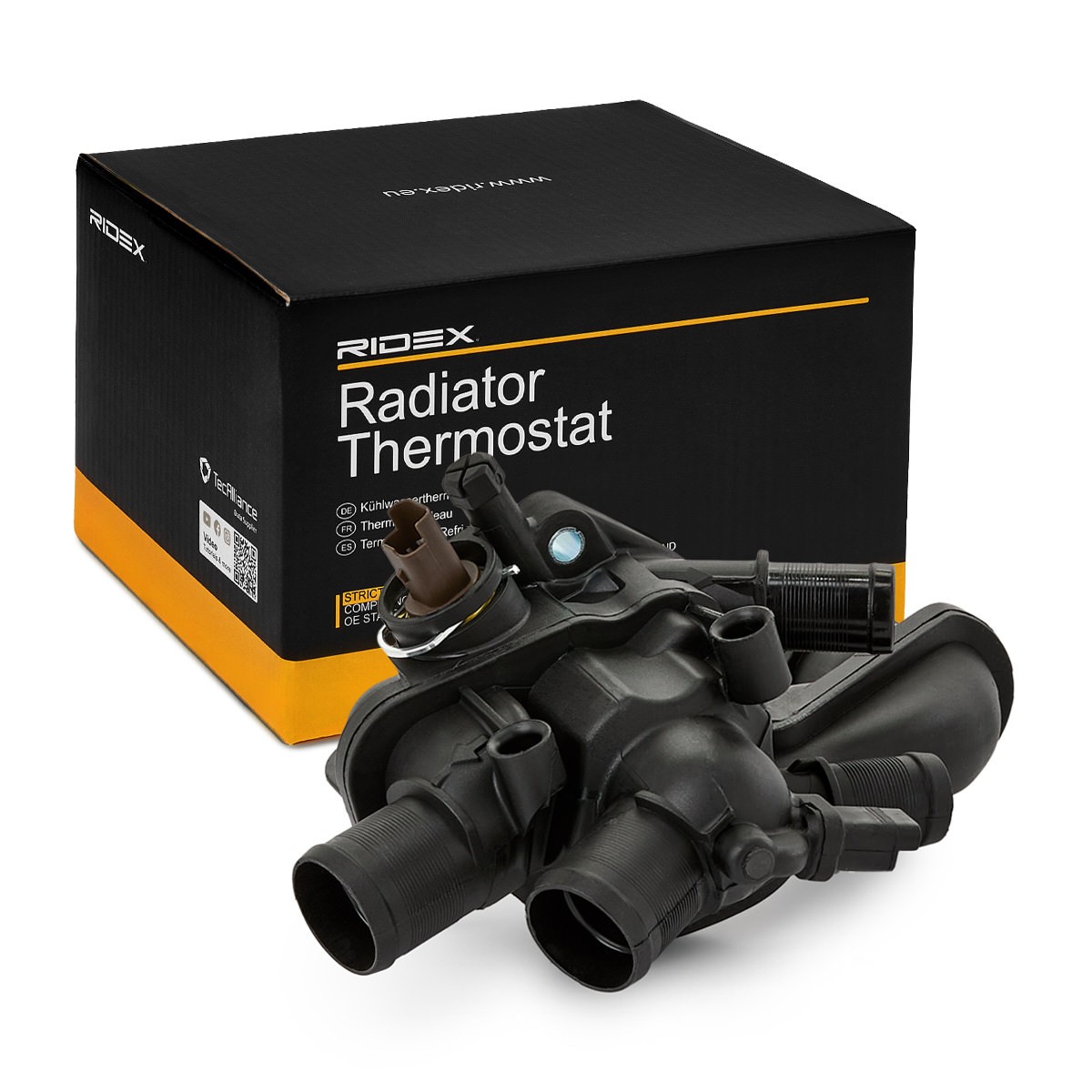 RIDEX Termostat, kølemiddel Varenummer: 316T0264 billige