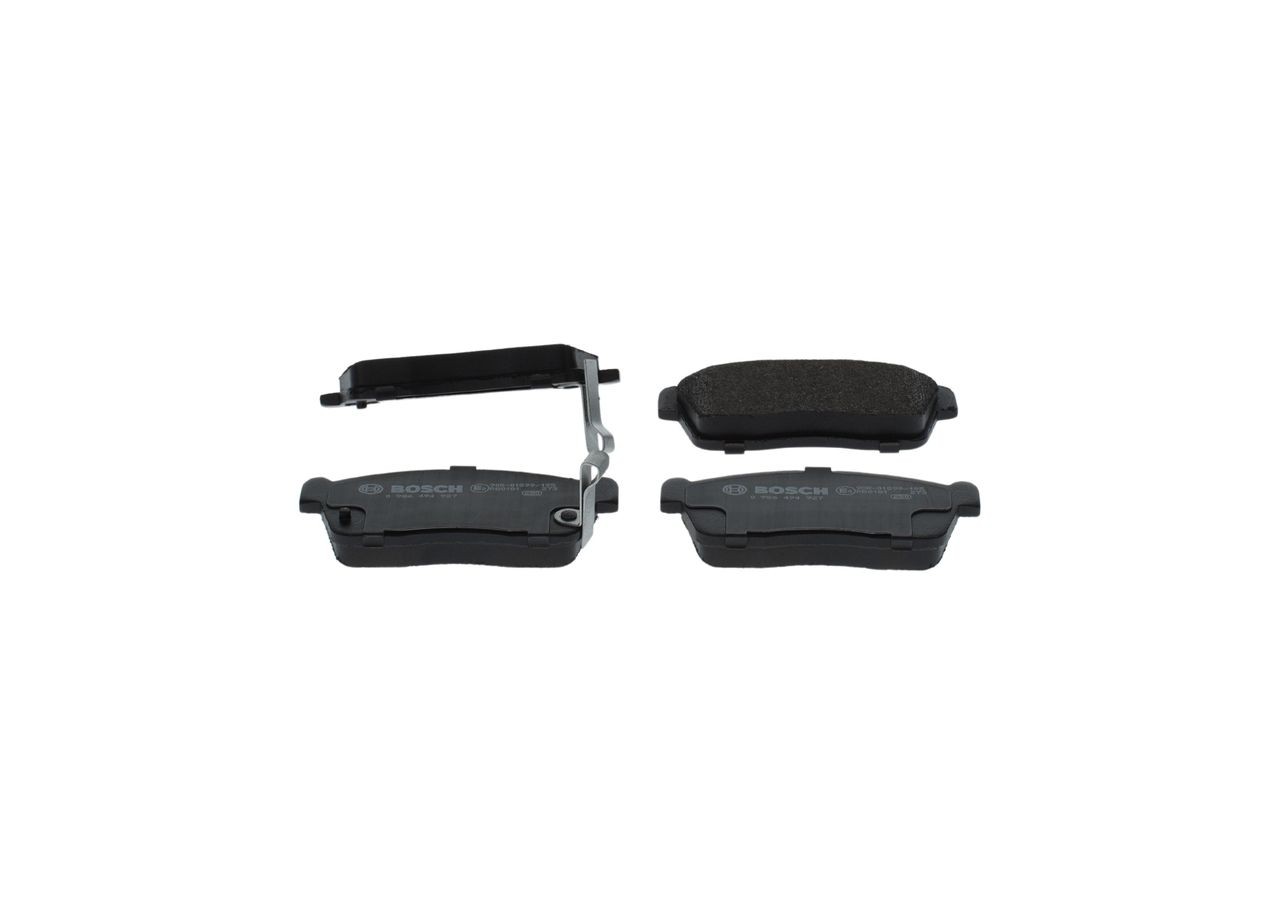 BOSCH Brake pad set Article number: 0 986 494 927 cheaply