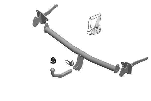 BRINK Trailer Hitch Article number: 670800 cheaply