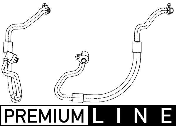 MAHLE ORIGINAL Žemo slėgio linija, oro kondicionavimas prekės numeris: AP 129 000P nebrangu