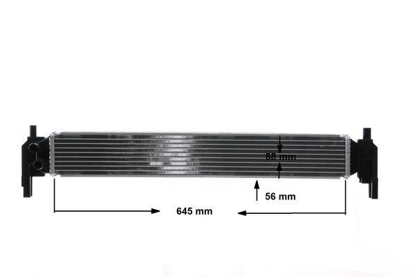 MAHLE ORIGINAL CIR 4 000S Low Temperature Cooler, intercooler RAPID 1.0 TSI 110 PS Petrol 2022