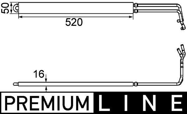 MAHLE ORIGINAL CLC 103 000P Õliradiaator, roolimine INSIGNIA 2.0 CDTI (35) 160 HP Diisel 2017