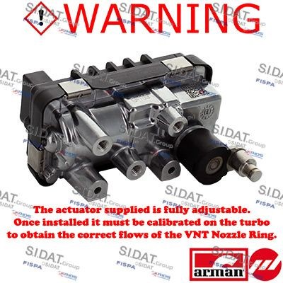FISPA Actuator, turbocharger Article number: 48.1061AS cheaply