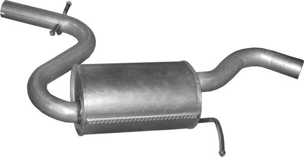 POLMO Middle silencer Article number: 24.86 cheaply