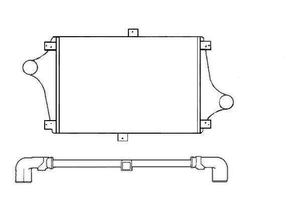 VITALE Lavtemperaturkøler, intercooler Varenummer: RVI816688 billige