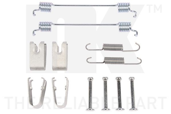 NK 79991048 Lisakomplekt, Piduriklotsid MODUS 1.2 103 HP Bensiin