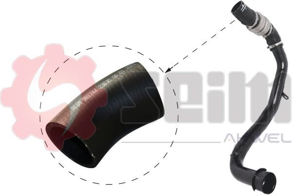 SEIM Charger intake hose Article number: 981744 cheaply