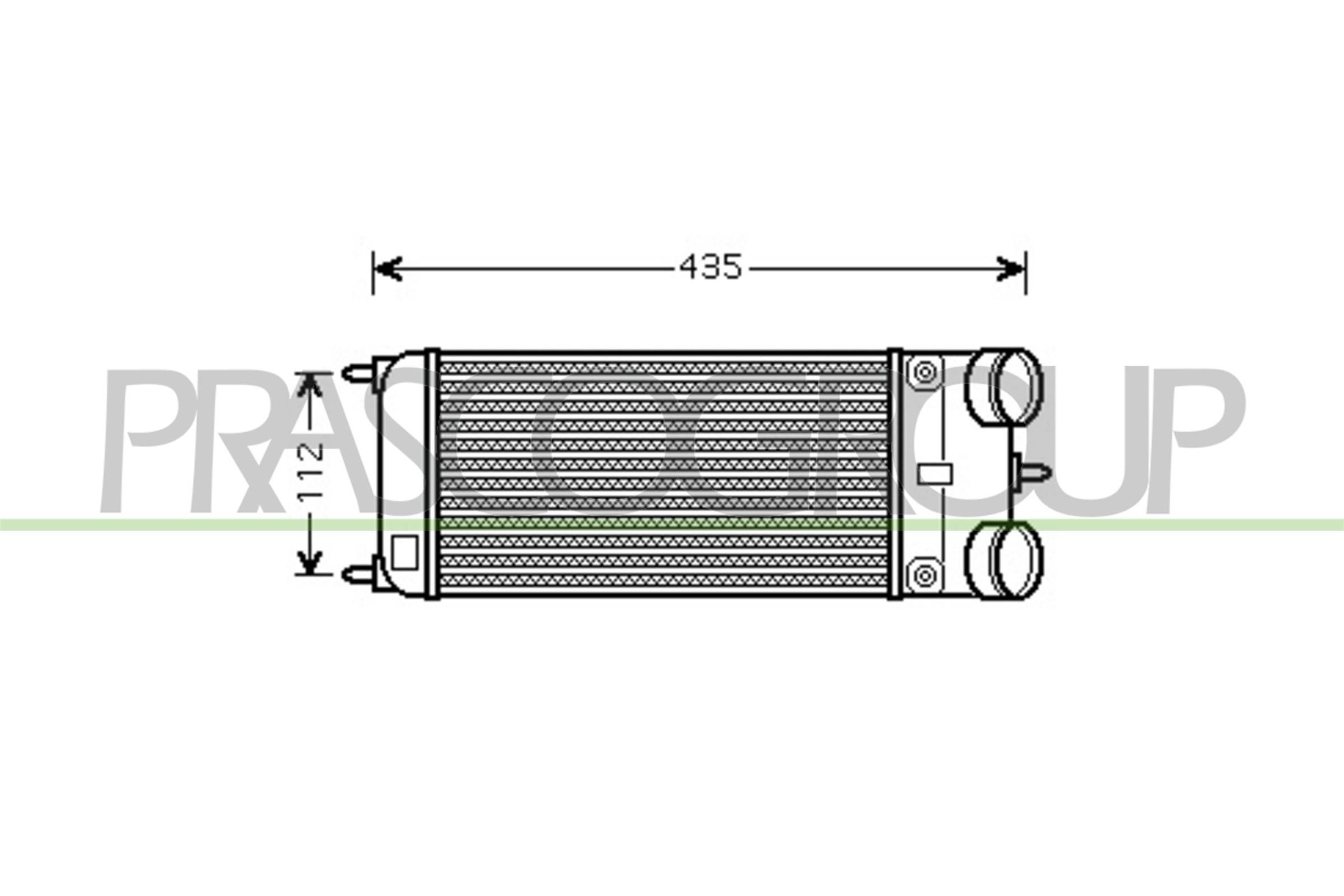 PRASCO Intercooler Article number: CI324N002 cheaply