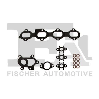 FA1 KT120700E Montaažikomplekt, kompressor VIVARO 1.6 CDTI (03) 140 HP Diisel