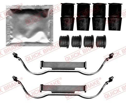 QUICK BRAKE 109-0088 Accessory Kit, disc brake pads DS7 1.6 PureTech 225 (J45GCR, J45GGR) 225 PS Petrol