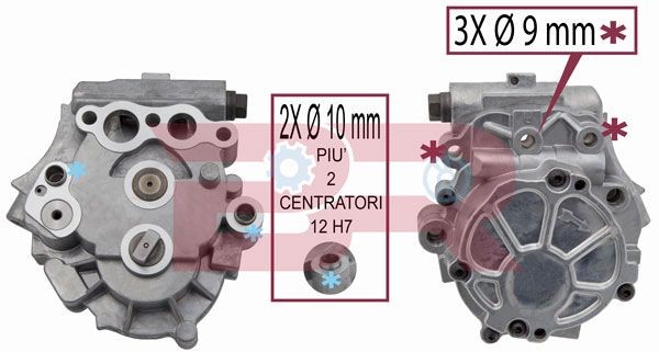 BOTTO RICAMBI Oliepumpe Varenummer: BRM1153 billige