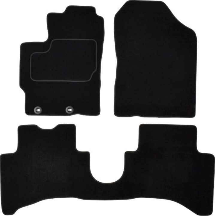 MAMMOOTH A041 TOY390 PRM 01 Floor mats YARIS 1.5 Hybrid (NHP130_) 101 PS Petrol/Electro 2020