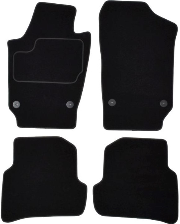 MAMMOOTH A041 VW345 PRM 01 Floor mats POLO 1.2 TSI 105 PS Petrol 2022