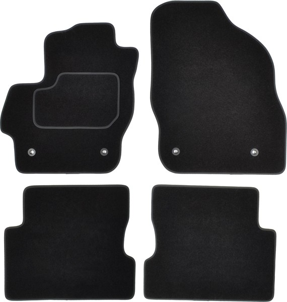 CUSTOPOL MAZ30S Floor mats 3 1.6 MZR CD (BL14) 116 PS Diesel