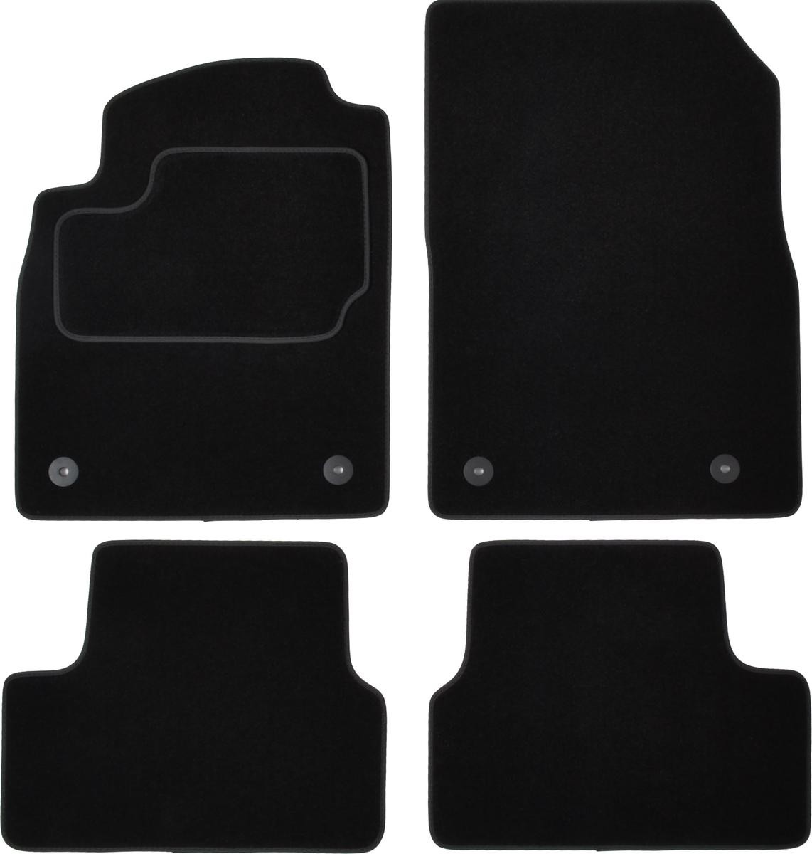 CUSTOPOL OPL85C Floor mats ASTRA 1.6 CDTI (08) 136 PS Diesel