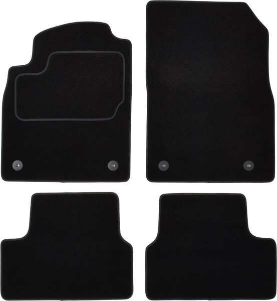 CUSTOPOL OPL95C Floor mats ASTRA 1.6 CDTI (08) 136 PS Diesel